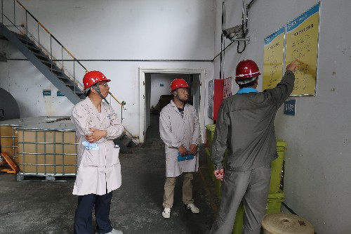 (建議采用）烽林連坤：海科科化公司檢查組到烽林分公司開展安全生產(chǎn)檢查~1.jpg